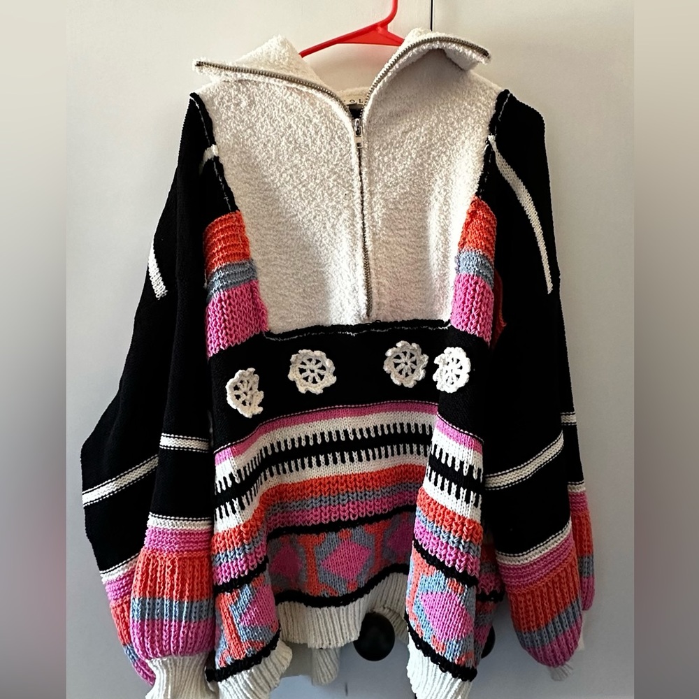 More than you bargained for half zip - BRAND NEW